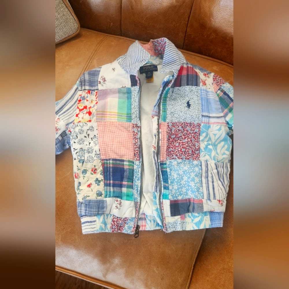 Polo Ralph Lauren patchwork jacket